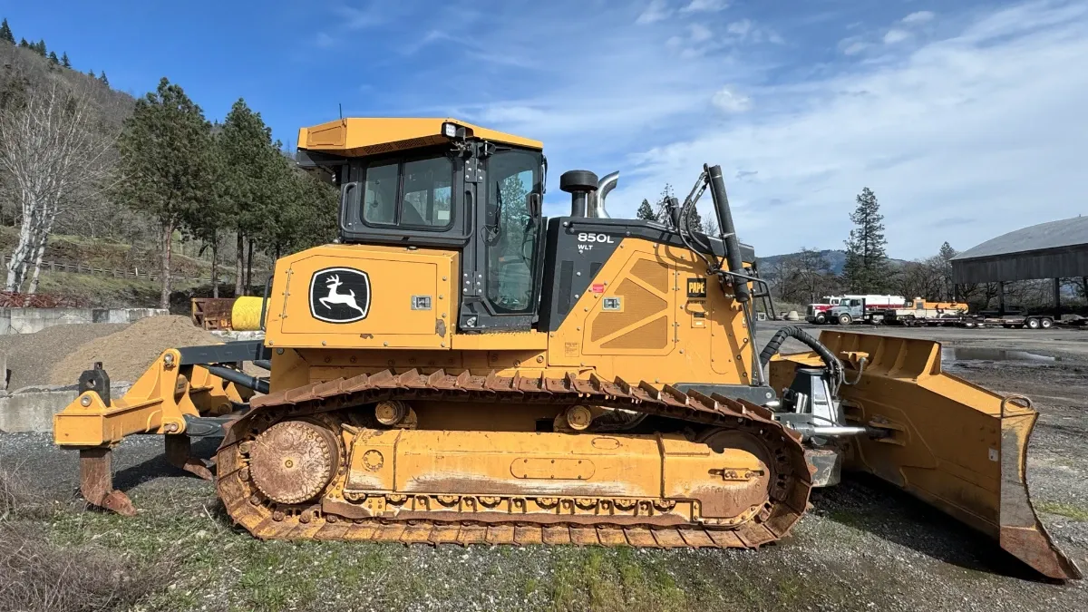 Dozer used for clearing, pushing, and rough grading in Clark County, WA